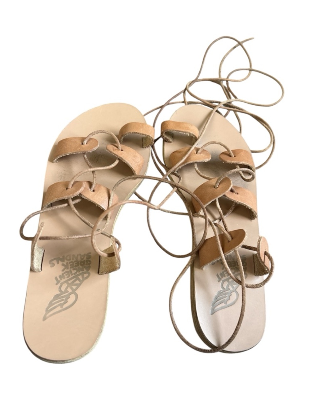 Ancient Greek Sandals Lace-Up Sandals